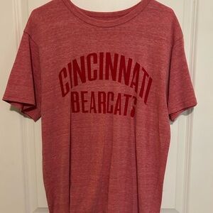 League Red Cincinnati Bearcats Men's Tee